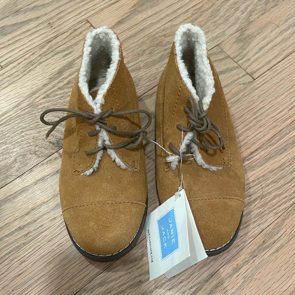 Never worn, with tags - Janie and Jack toddler size 9 boots.